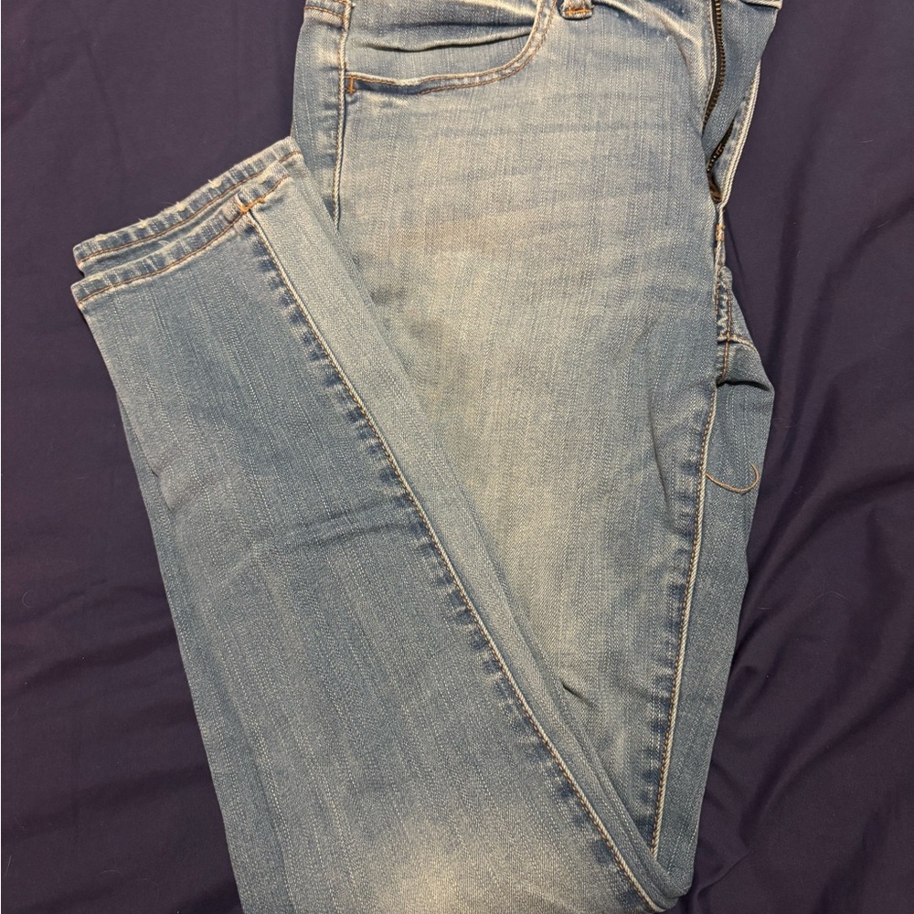 American Eagle Outfitters Light Blue Jeans 10 Short Jegging